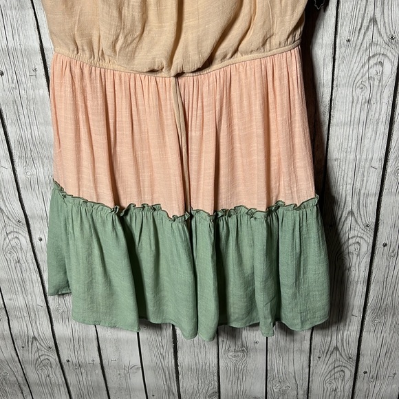 A.U.W secret charm colorblock dress size Large - Picture 3 of 11